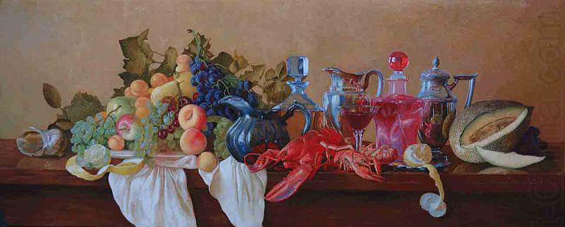 unknow artist Still Life with Lobster. china oil painting image